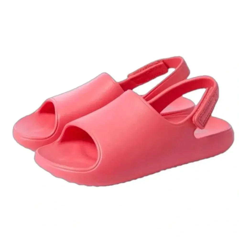 32 Degrees Girls Sandals Cushion Strap Pink Utlra Soft Size Small NIB